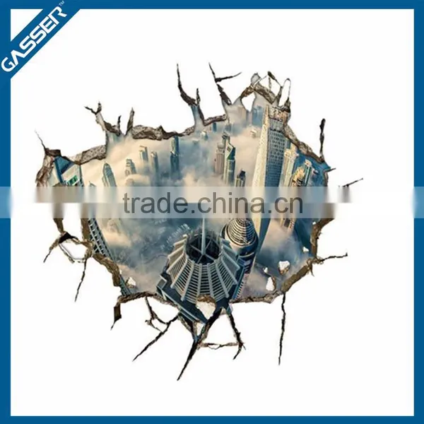 2016 New Product Decoration Printing 3d Floor Stickers photo-6