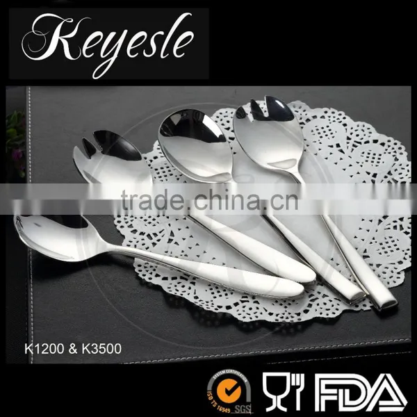 Serving Spoon, Salad Spoon and Fork, Fruit and Salad Knife photo-2