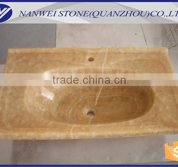 New Design Nature Stone Bathroom Art Wash Basin photo-4