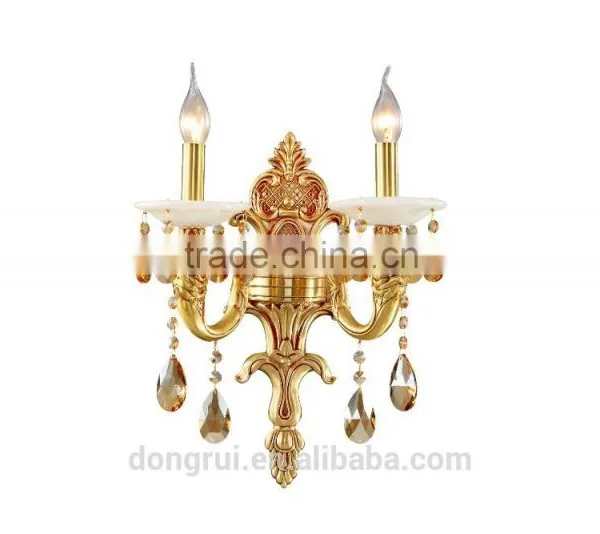 Europe Royal Style Classical Full Copper Baccarat Luxury Decorative Lighting Hotel Chandelier 265-8H photo-4
