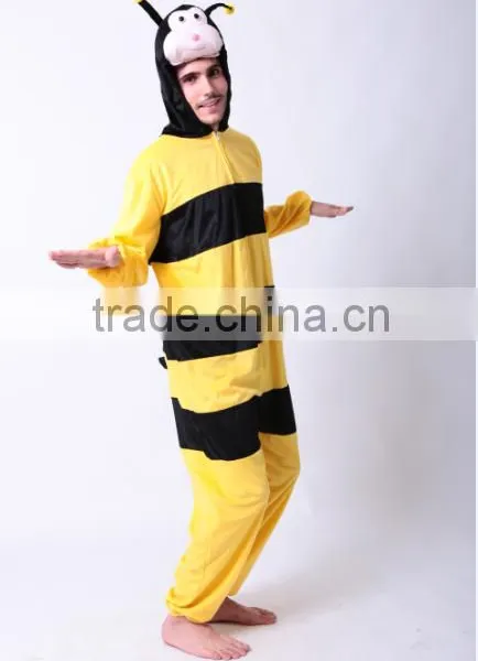 Animal Character Costume for Adult Bee Mascot Costume Halloween Fancy Dress Bee Costume photo-2