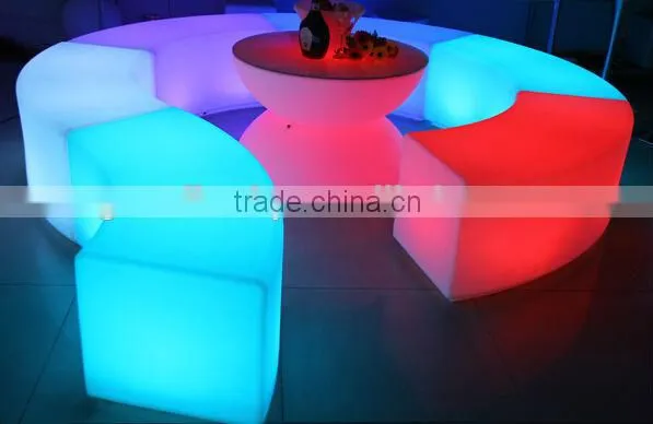 Changing Color LED Furniture