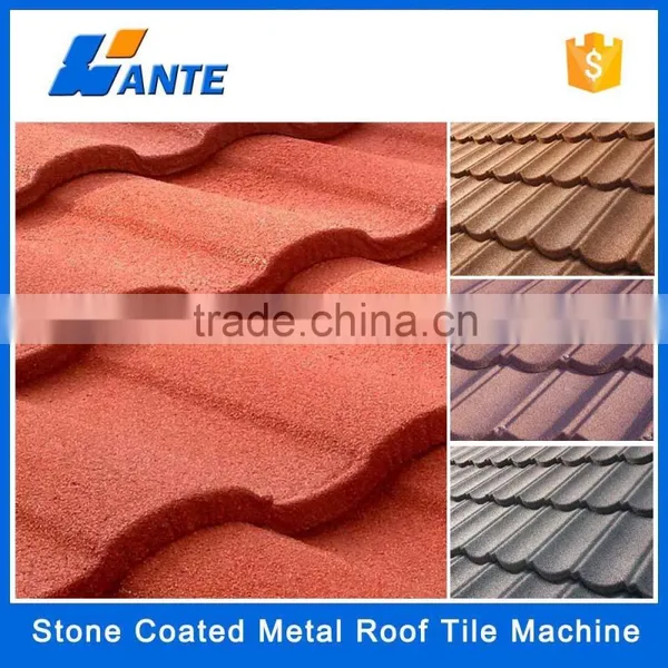 2015 Hot Product Corrugated Aluminum Roofing Shingles ,stone Coated Metal Roof Tile photo-2