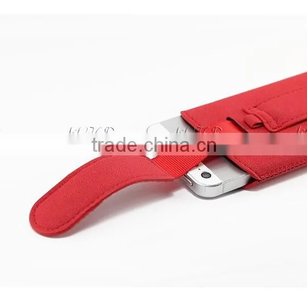 Mobile Pouch by PU Material for IPhone 6 Samsung S5,Customized Designs photo-4