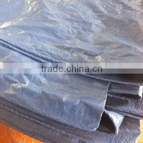 Scaffolding Cover Tarpaulin PP Plastic Sheet Sliver/blue Triangle Plastic Waterproof Anti-aging Antioxidant Factory Directlysell photo-4