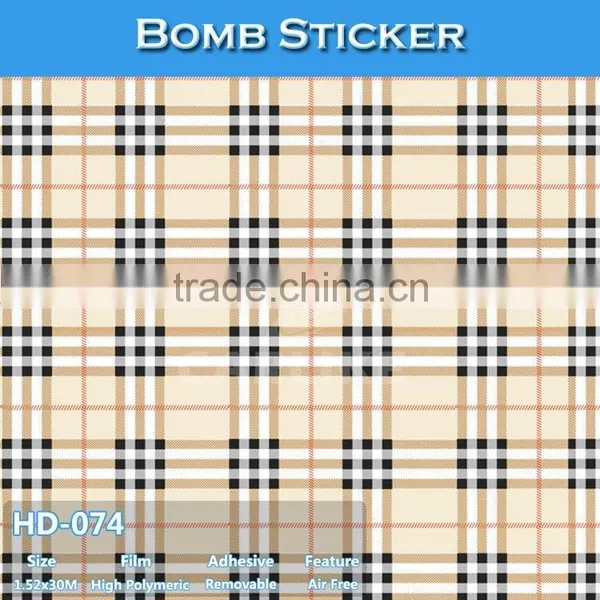 HD-073 Air Bubble Free High Definition Car Body Bomb Sticker Vehicle Vinyl photo-2