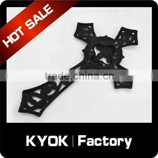 KYOK Special Design Wrought Iron Curtain Iron Cross,home Decorative Iron Cross,cast Iron Crosses photo-3