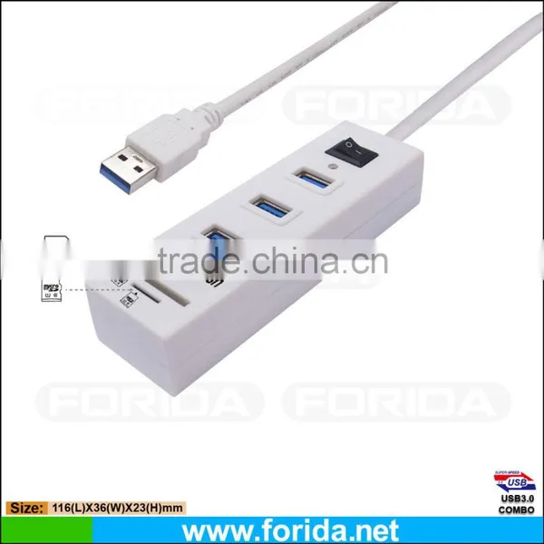 Fashion USB Combo With Card Reader and USB HUB photo-3