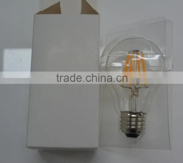 4W 6W 8W E26 E27 B22 Dimmable Led Filament Bulb Light With TUV CE ROHS UL photo-5