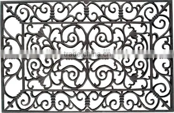 Cast Iron Rectangle Doormat Decoration photo-3