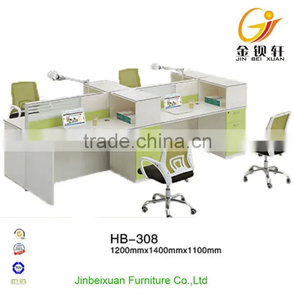 Wooden Desk Cubicle Office Furniture Workstation photo-5