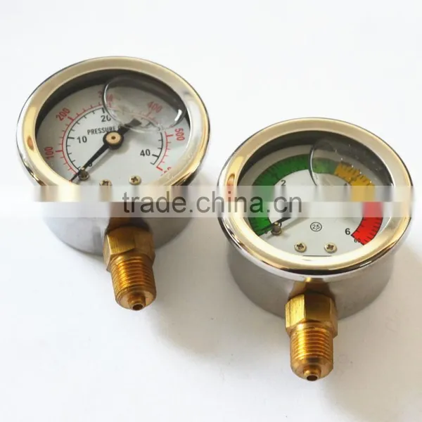 Mini Pressure Gauge Glycerin Filled Pressure Gauge