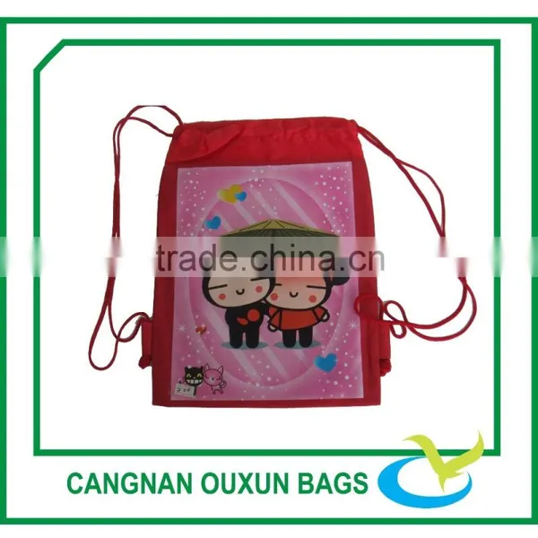 Lower price polyester animal kids bag