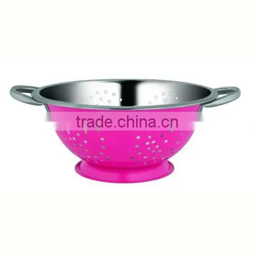 Stainless Steel Colored Colander