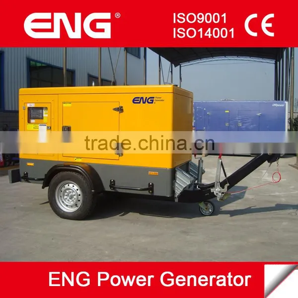 ENG 72kva Mobile Trailer Generator, 58kw Portable Genset photo-2
