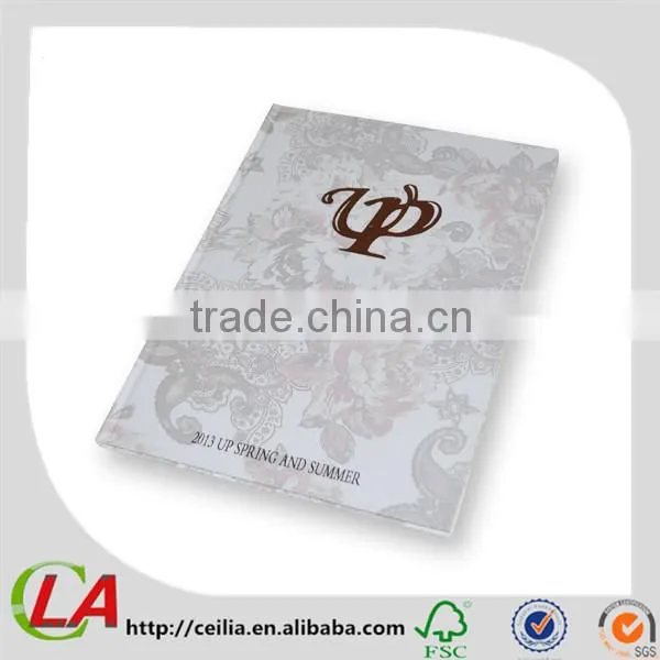 Custom Embossed Cardboard Cover With Metal Corner Decoration Book photo-3