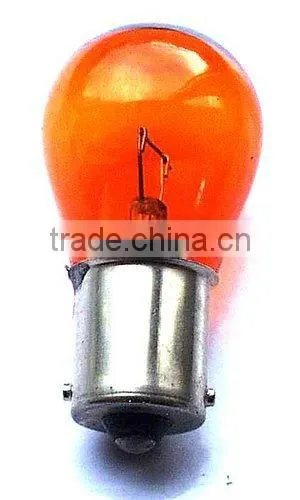 Halogen Auto Turning Signal Light Red Bulb PY21W BAU15S S25