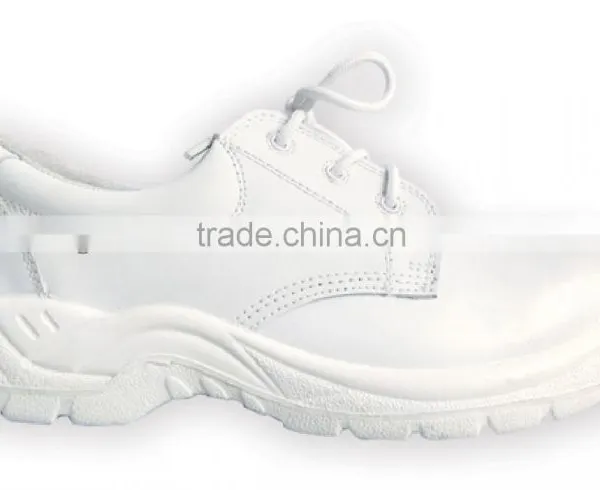 White Safety Lace-up Boots LF123