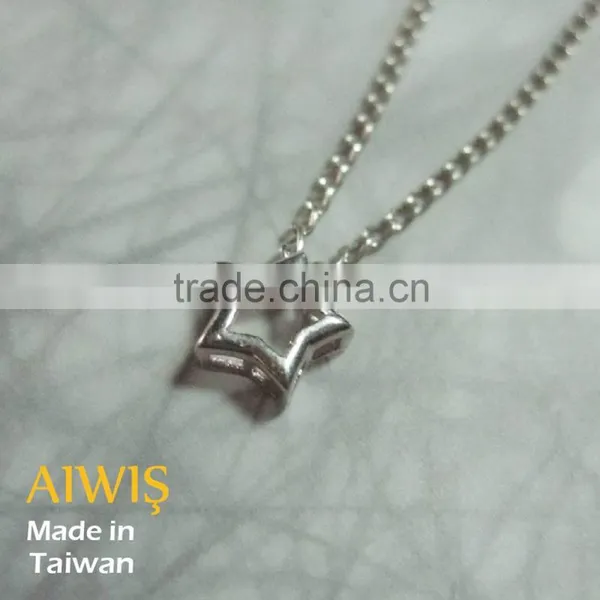 Manual Five Pointed Star 925 Silver Necklaces Jewelry photo-6