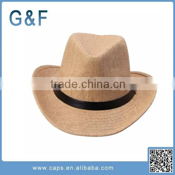 Hot Sale White Cowboy Straw Hat photo-4