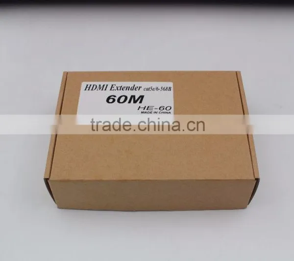High Performance Female RJ45 to HDMI Extender 60m HDE-001 photo-6