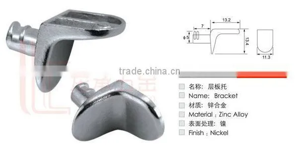 Hidden Shelf Brackets Glass Shelf Hardware Glass Shelf Support photo-6