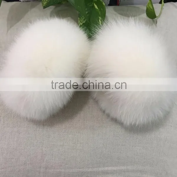 Classic Design 2016 New Collection Custom Real Fox Fur Sleeves Cuff Fur Wrist Warmer photo-2