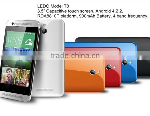 LEDO Android 4.2.2 ,3.5 Touch Screen T8 Smart Mobile Phone With Dual Camera Dual Sim Card-dual Standby photo-3