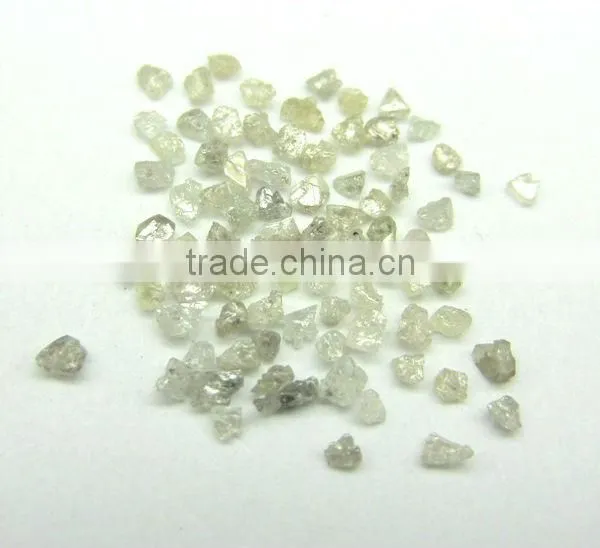 White, Gray Industrial Grade Rough Diamond Very Small Size photo-5
