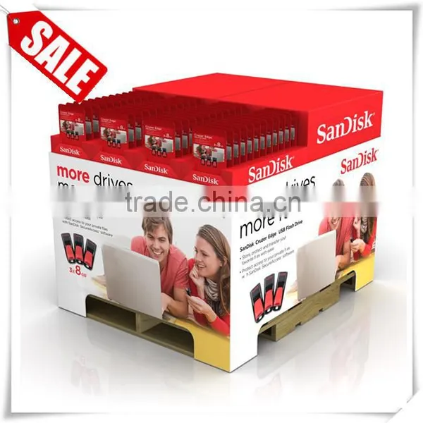 Hot Sale Cheap Cardboard Pallet Display Shelf