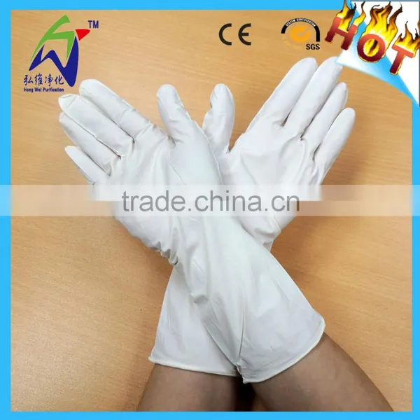 Hot Sale Purification White Nitrile Gloves Without Chemical Residue photo-2