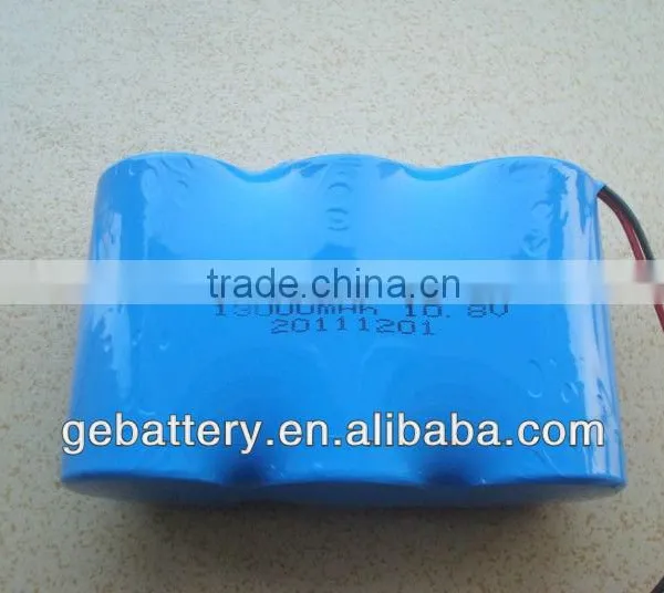 D ER34615M 10.8v 13000mah power battery pack