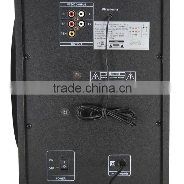 Willico Good Sound 3.1 Speaker System on China Market Whm-3004 photo-6