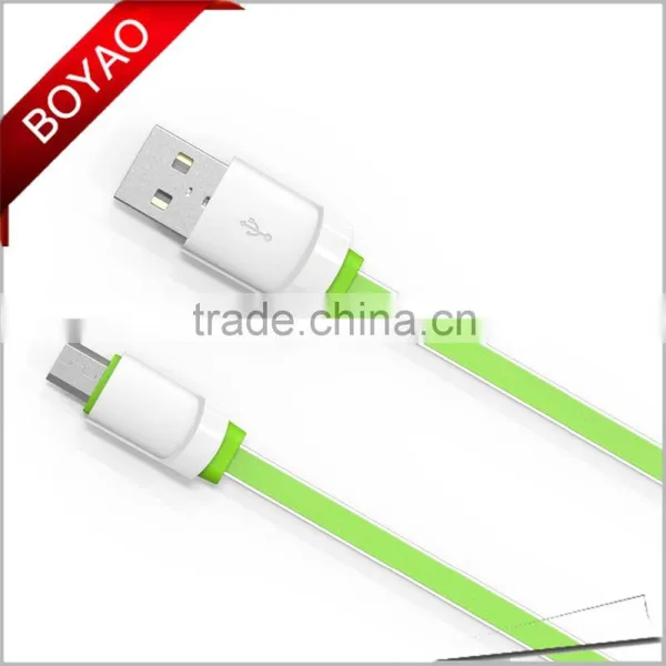 LOGO OEM Color Optional Cell Phone Usb Cable 2 in 1 Multi Usb Charging Data Cable photo-2
