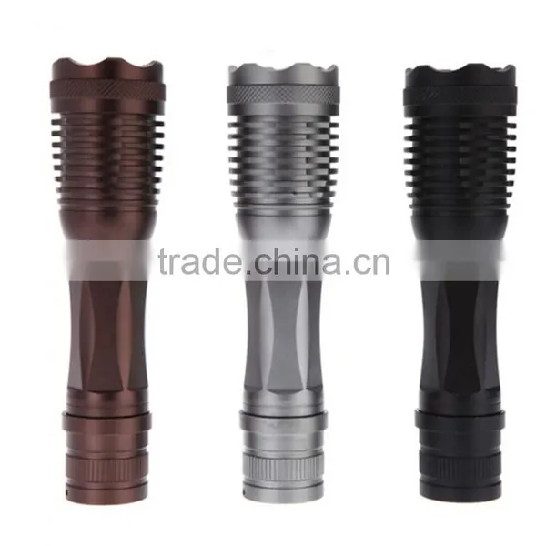 Rechargeable Powerful Zoom Online Flashlight Light