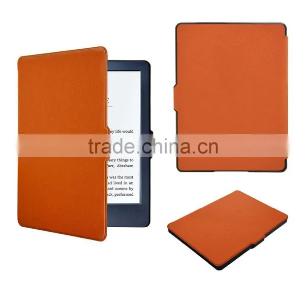 New Arrival Ultra Slim Wake-Sleep Function PU Leather Case for 2016 New Kindle 8th Generation 6 Inch E-Reader photo-6