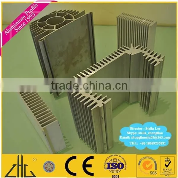 Aluminum Heat Sink CNC/alluminum Doors/mirror Aluminum Screen Frame/aluminum Circular Pole Tent/triangle Sink Zhonglian Aluminum photo-2
