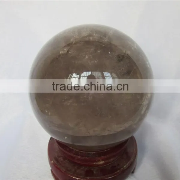 Customized Smoky Quartz Sphere Ball for Sale photo-4