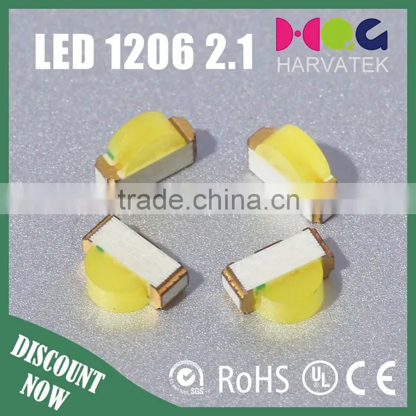 5mA High Brightness Led Diode 1206 Flashing Led Diode