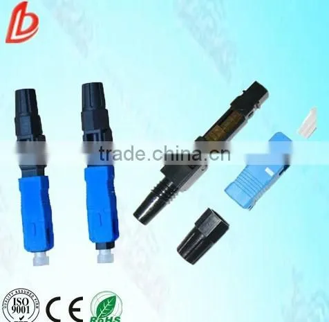 Factory Price Singlemode Quick Assembly SC/UPC Fiber Optical Fast Connector for FTTH Field photo-2