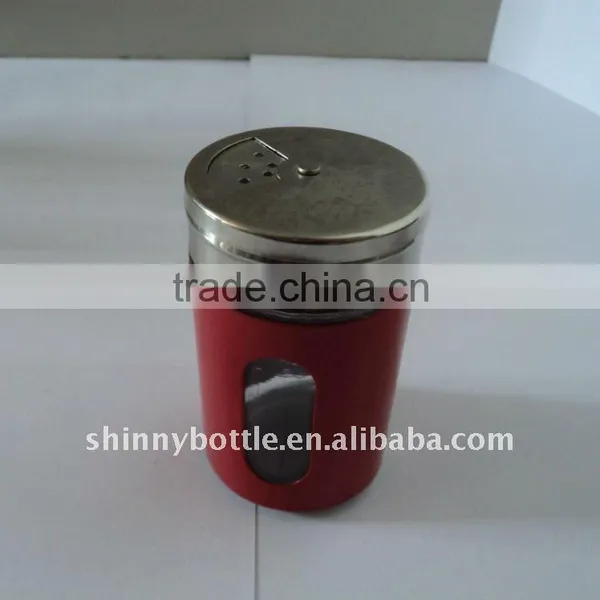 Salt Spice Glass Jar