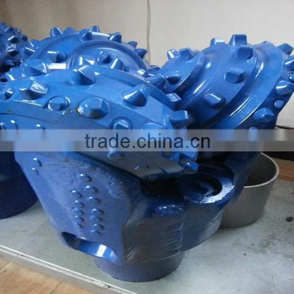 Tungsten Carbide Insert Tricone Bit(TCI) ,Drilling Bits,Rock Bits,9-7/8 IADC637 for Oil and Gas Well Drilling