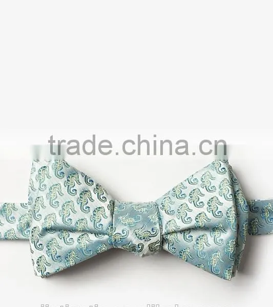 2016 Latest Fashion Cute Animal Silk Large Bow Tie Self Tie for Men photo-3