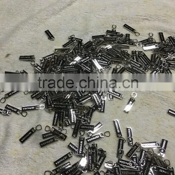 2016 Cheap Wholesale Factory Direct Painted Plating Auto Lock Long Zippper Pulls/metal Zipper Sliders photo-2