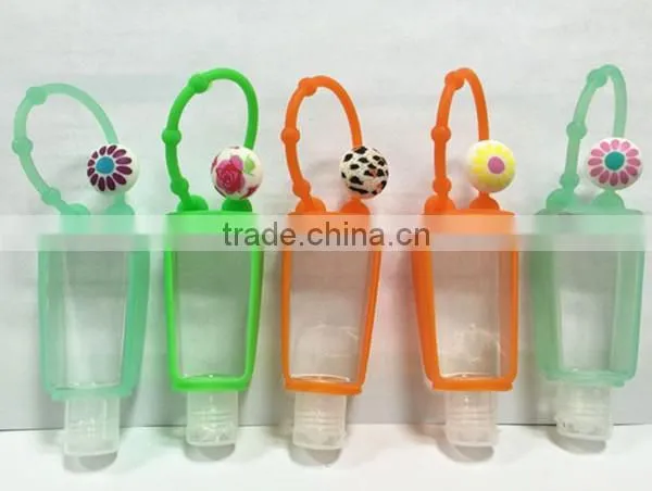 29ml Silicone Perfume Bottle Cover Cheap Silicone Hand Sanitizer Holder Gel Silicone Sanitizer Holder photo-6