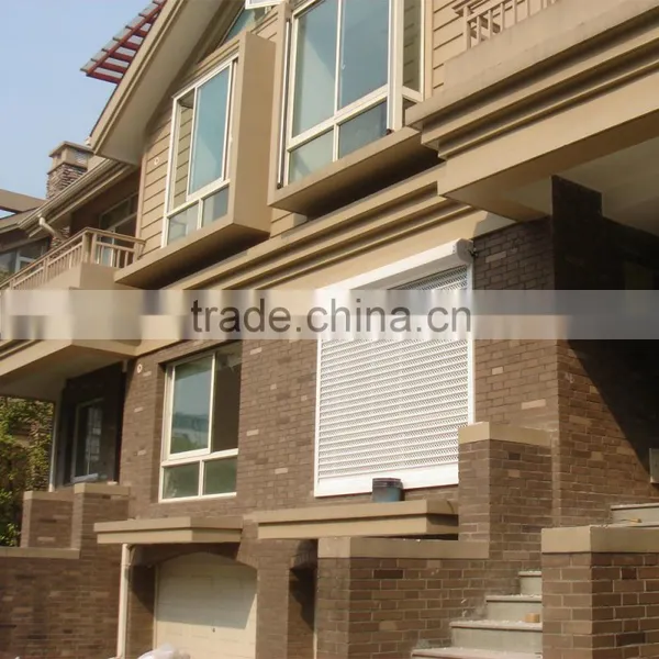 Wood Exterior Shutters Rollup Garage Doors Roll Down Hurricane Shutters photo-3