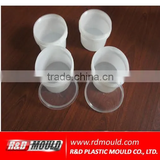 Round Thin Wall Box Mould Plastic Injection Mould