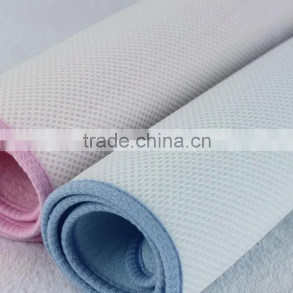 3D Mesh Bamboo Cotton Covered Edge Baby Urine Pad With TPU Laminated Changing Pad photo-2
