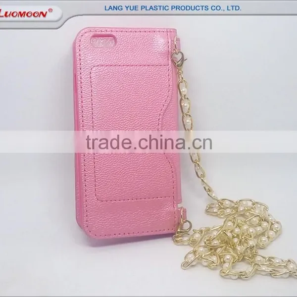 Lichee Pattern Inclined Shoulder Custom Stylish Mobile Phone Pouch for Samsung Note 6 S4 I9500 I9505 I9508v I9508 Galaxysin E300 photo-5