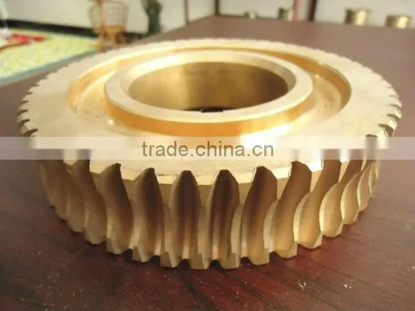 Customized Original Brass Worm Wheel for Gearbox